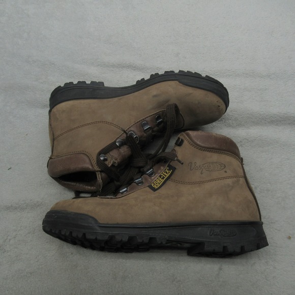 Vasque Men 8M Hiking Boots Brown Skywalk Leather Gore-Tex Waterproof Lace Up VTG main image 6